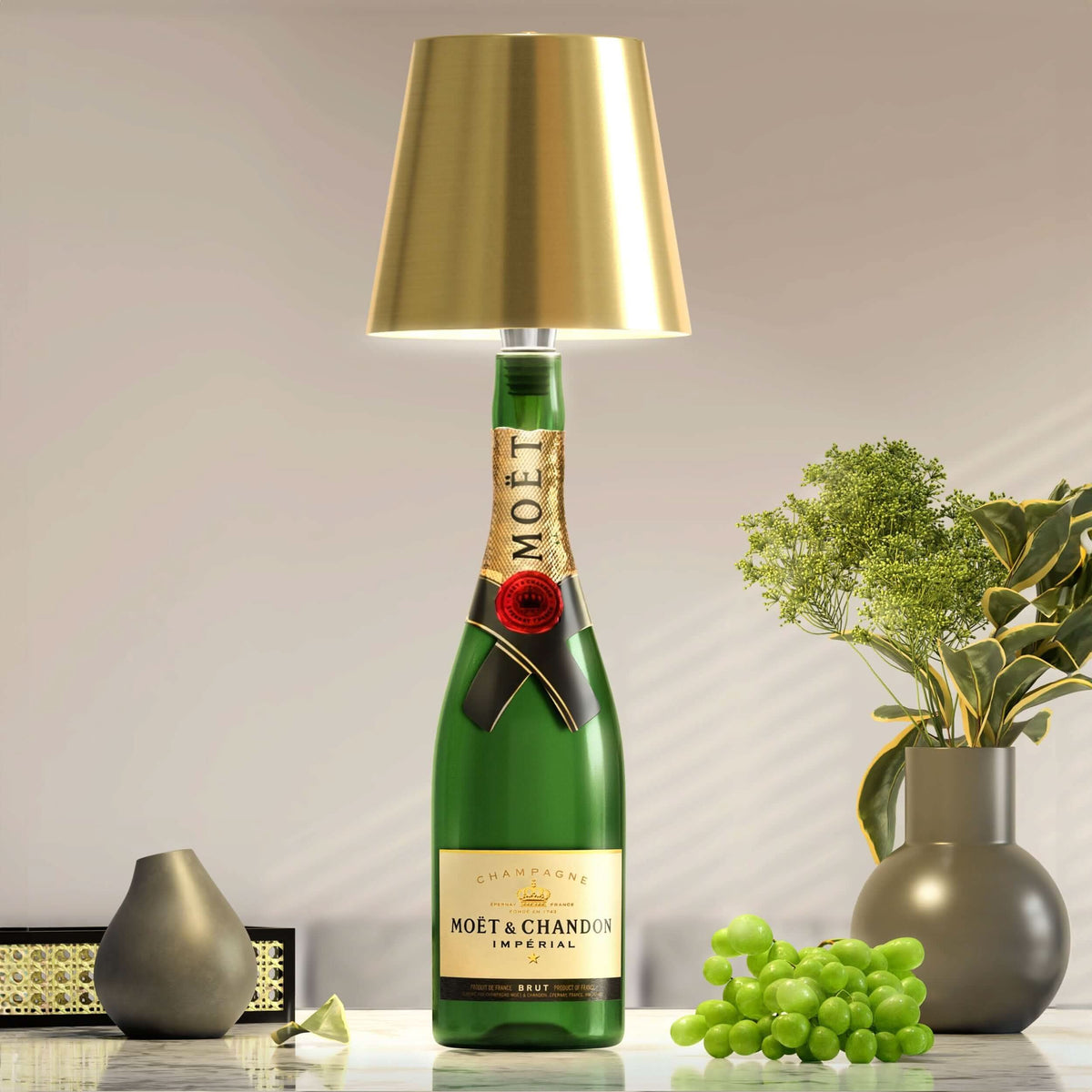 Lampada da Bottiglia Senza Fili – Illuminazione Elegante e Originale 