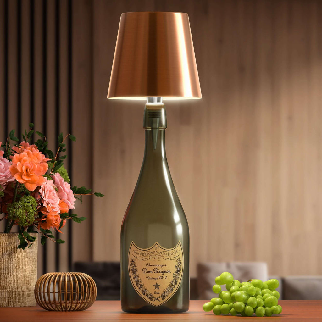 Lampada da Bottiglia Senza Fili – Illuminazione Elegante e Originale 
