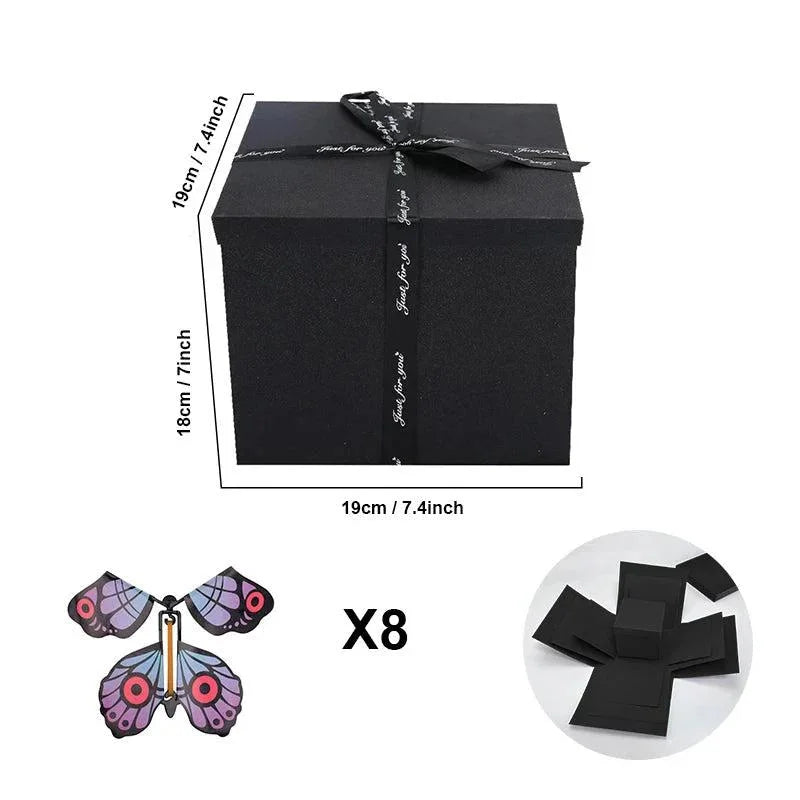Boîte Cadeau Explosive à Souvenirs — Noir, photo 16