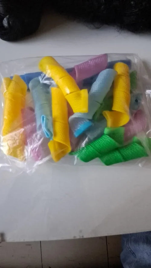Boucleurs SilkSoft™ — Boucles Sans Effort Ni Chaleur Qui Renforcent Instantanément Votre Confiance — photo d'un client 3