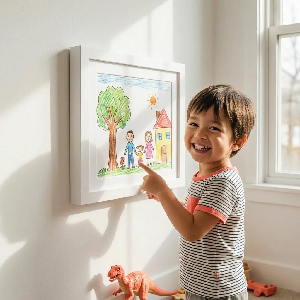 Erinnerungsrahmen - Rahmen für Kinderzeichnungen — Bild 5