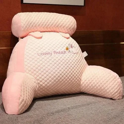 Oreiller de Lecture Ergonomique — Lapin Rose, photo 13