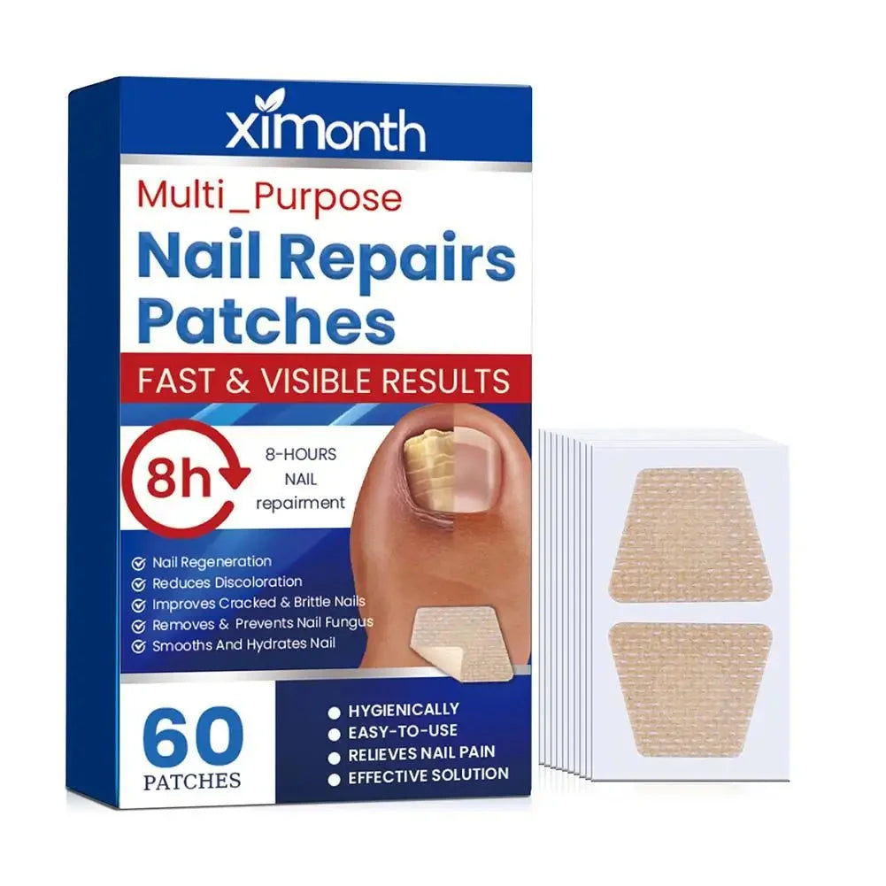 Parches Reparadores Discretos para Uñas con Hongos