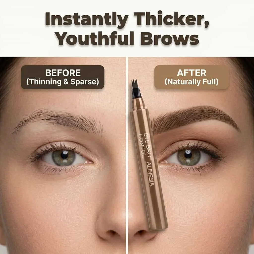 Stylo à Sourcils Microblading Étanche - Tenue 12 Heures Sans Bavure